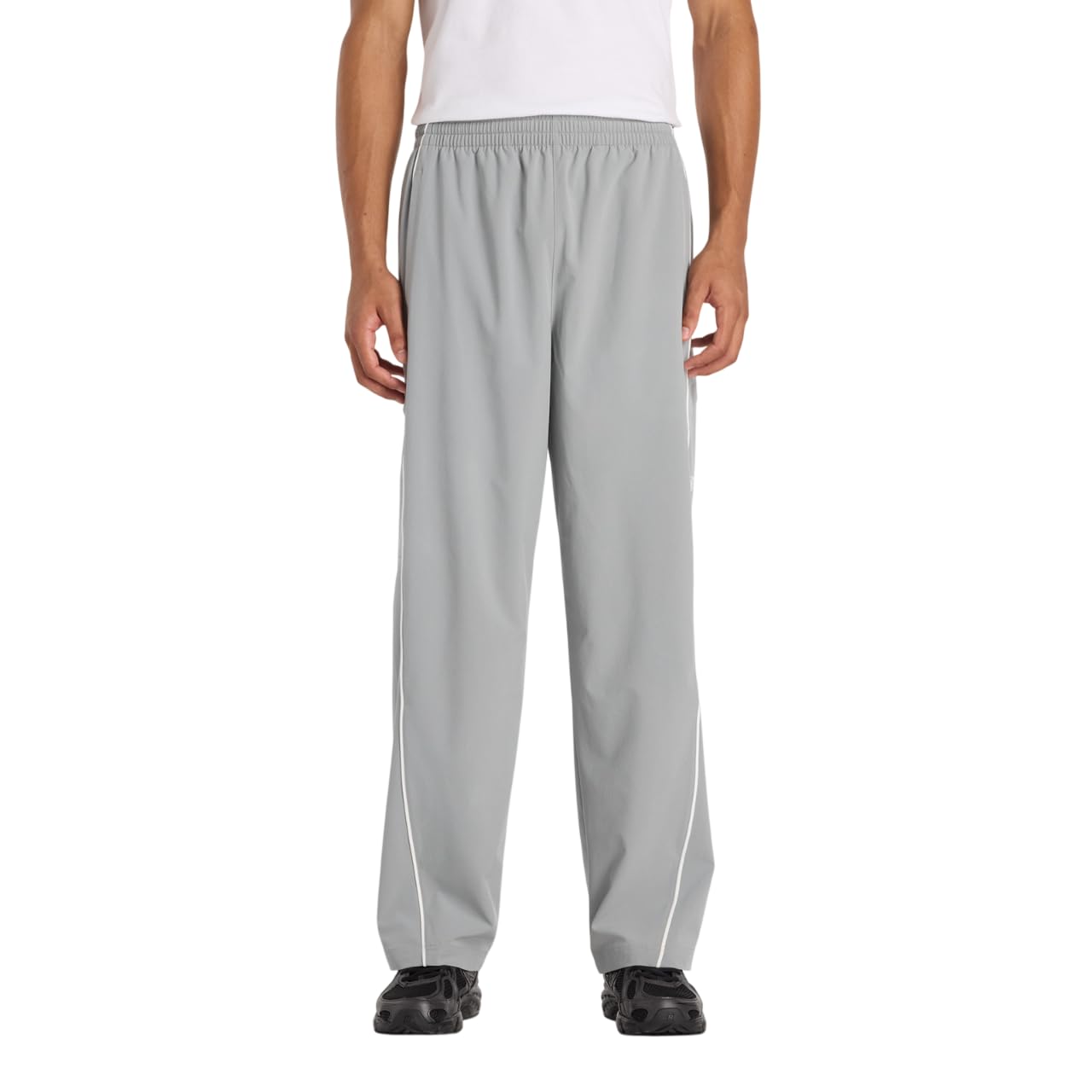 Мужские тканые широкие брюки New Balance (MB6179B9), Длинные брюки/Тренировочные, Серо-синий (MB6179B9 YST), Размер L