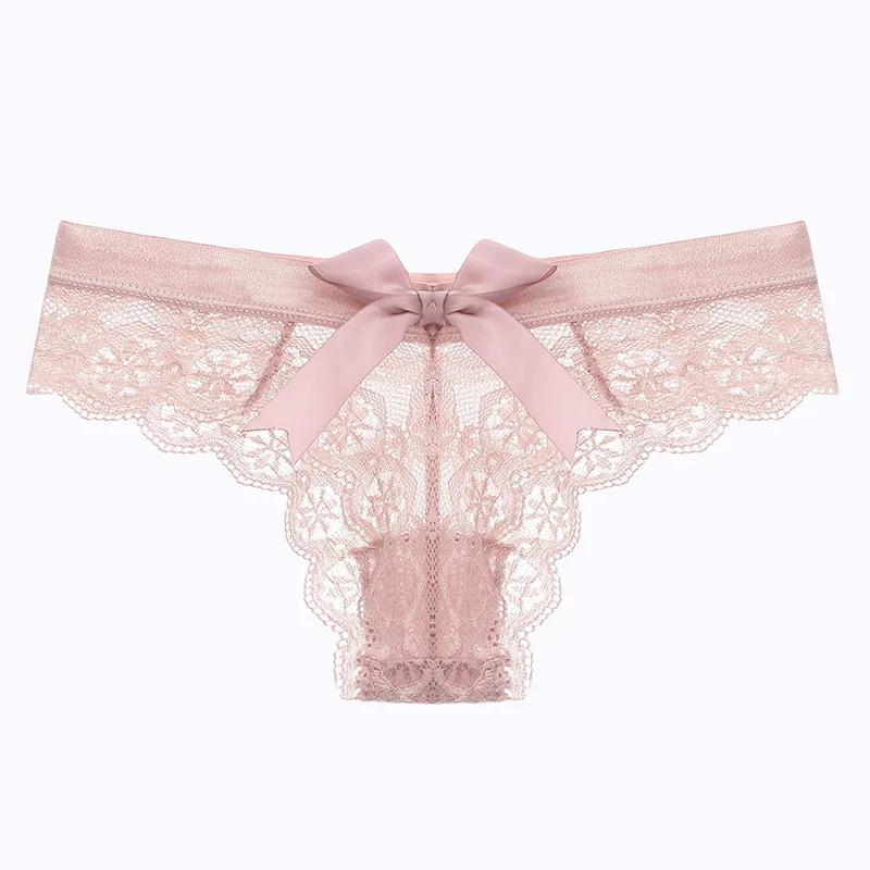 Sexy Lace Thong Women Butterfly Low Waist Panties Transparent Underwear Ladies Briefs Lingere Panty Underware Womens Lingerie