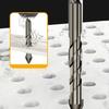 4/5 Piece Eccentric Twist Drill Bit Set 6.35mm Hex Shank 150mm Extended for Multiple Use On Masonry Concrete Drilling