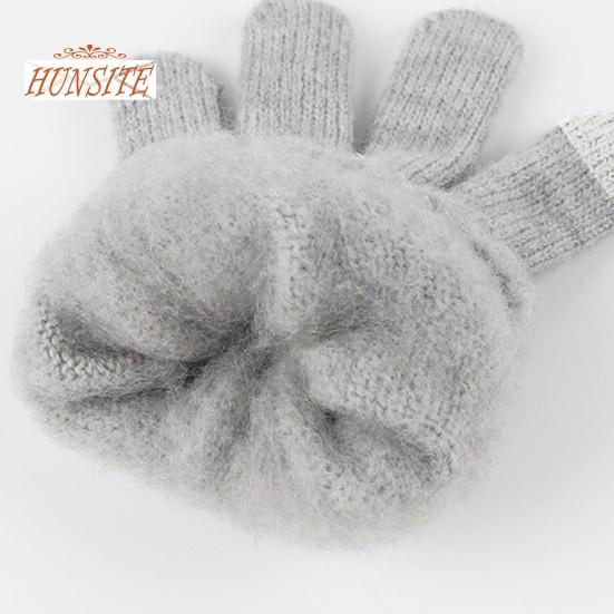 3 ks/sada Zimní čepice Šála Rukavice Set, Unisex, Silné teplé, Elastické, Protiskluzové, Krk Ochrana rukou, Venkovní cyklistická čepice Sada zateplených rukavic
