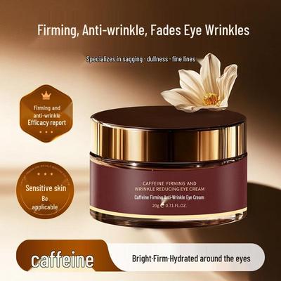 Runhuang Caffeine Anti-Wrinkle Eye Cream: Firms, Fades Dark Circles, Reduces Fine Lines, Hydrates & Nourishes