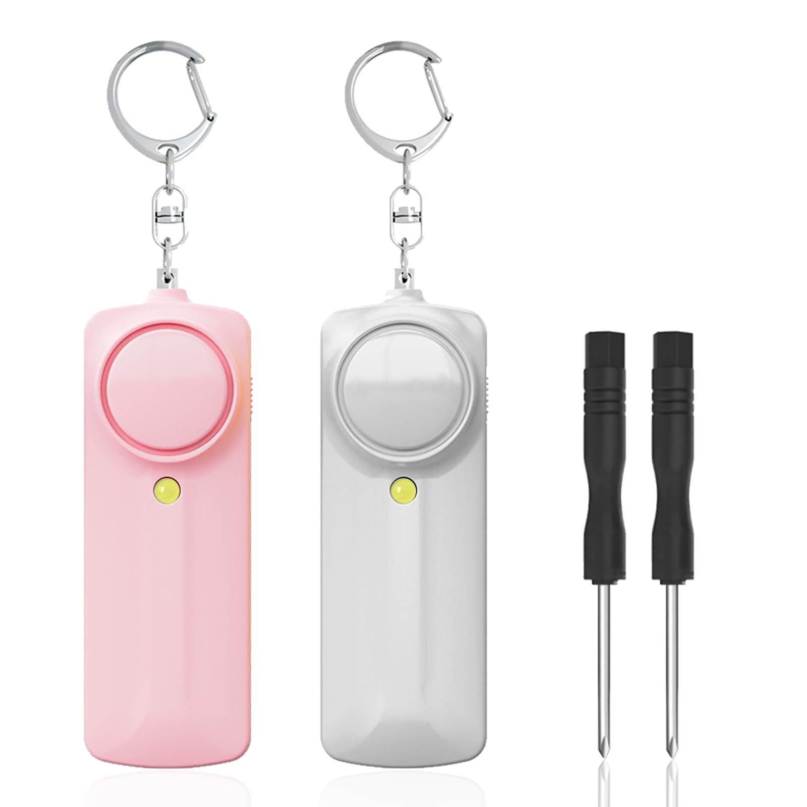 

EvoAce 130dB Loud Security Alarm of White Illuminated Security Alarm with LED Ideal for Elementary School and Simple Compatible with School Security