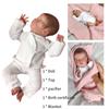 10in Reborn Simulation Doll Baby Bath Companion Real Life Toys Lifelike Kid Gift