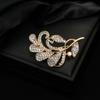 Gold & Diamond Vintage Butterfly Brooch - Versatile Women's Pin Jewelry
