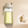 Multi-functional Oil Spray Bottle Glass TypeHouseholdFood-grade Dual-purpose Two-in-one Large-capacity Press Oil Bottle