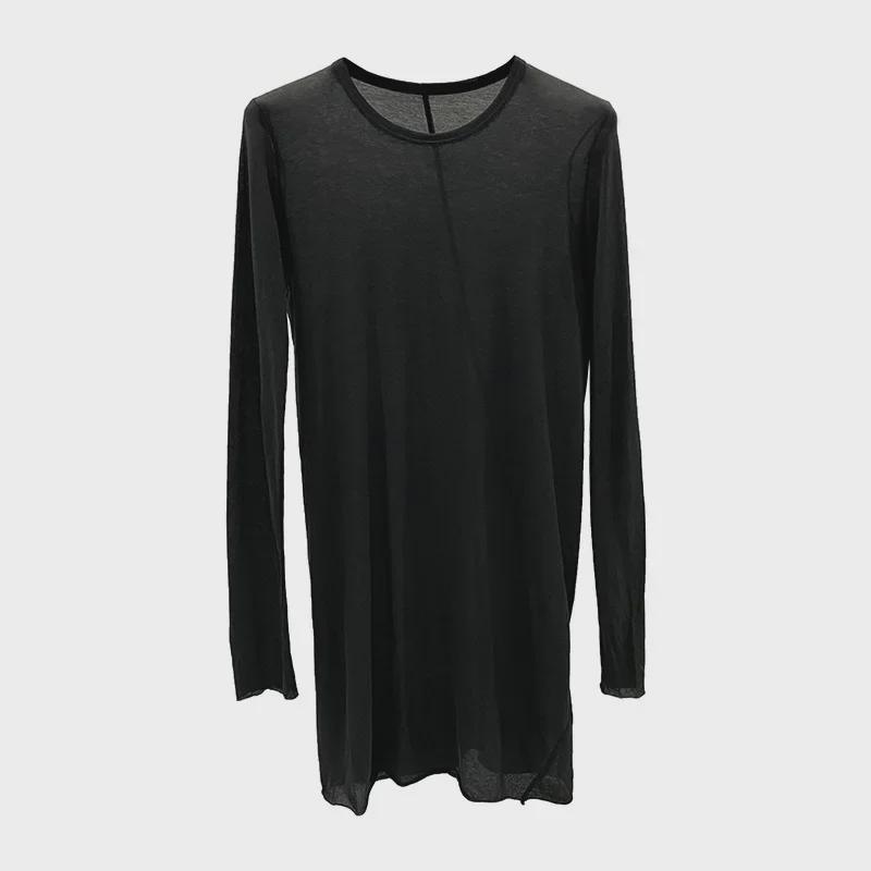 SUBHUMAN Men's Dark Knit Long Sleeve Tee for Autumn/Winter