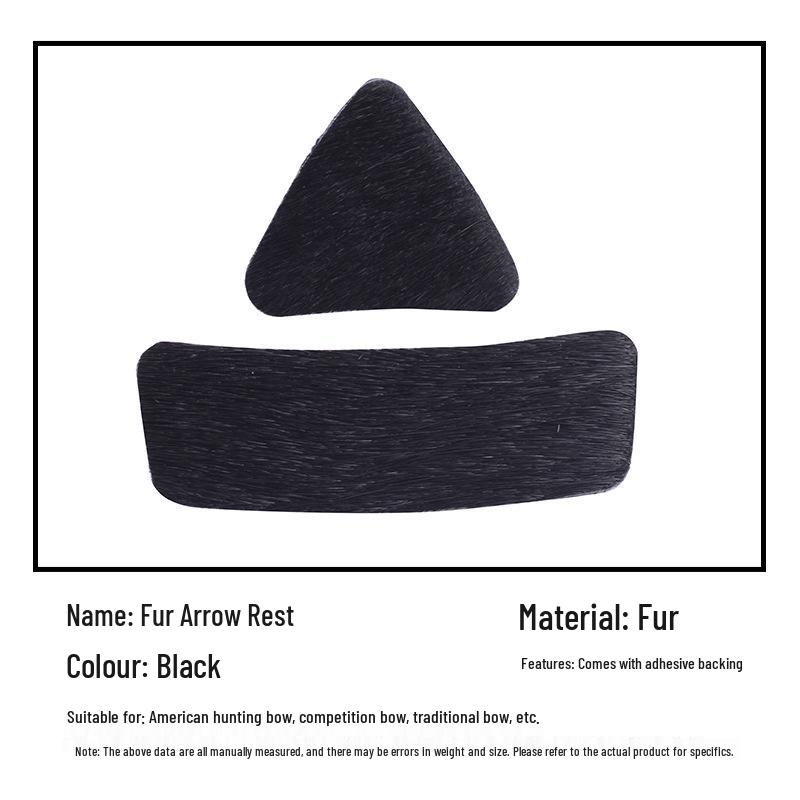 

Традиційний американський мисливський рекурсивний лук, поличка для стріли - Шкіра плоду теляти, Захищає оперення