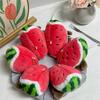 Watermelon Plush Figure Kids Gift Cute Fruit Hanging Doll With Short Plush Material For Children