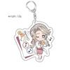 Identity V Anime KeyChain Apollo Joseph Desaulniers Grace Margaretha Zelle Men Key Chain for Women Acrylic Keyring Pendant Gifts