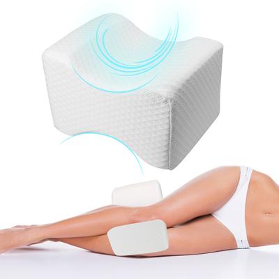 Memory Foam Knee Pillow Back Support Home Textile Supplies for Side Sleepers for Orthopedic Sciatica Back Leg Hip Align Spine Pregnancy Body Pillows