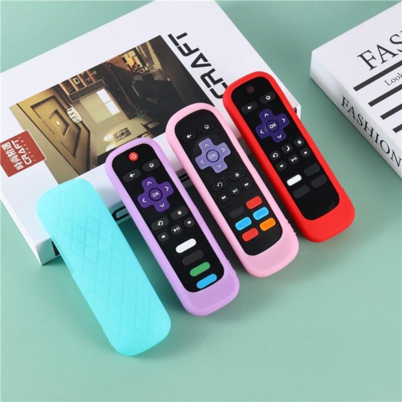 Soft Remote Skin Thickened Remote Protectors Silicone Case Easy Carrying Case Silicone Texture Suitable for Remote