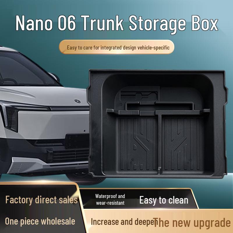 Dongfeng Nano 06 Trunk Integrated Storage Box with Accessories PP material