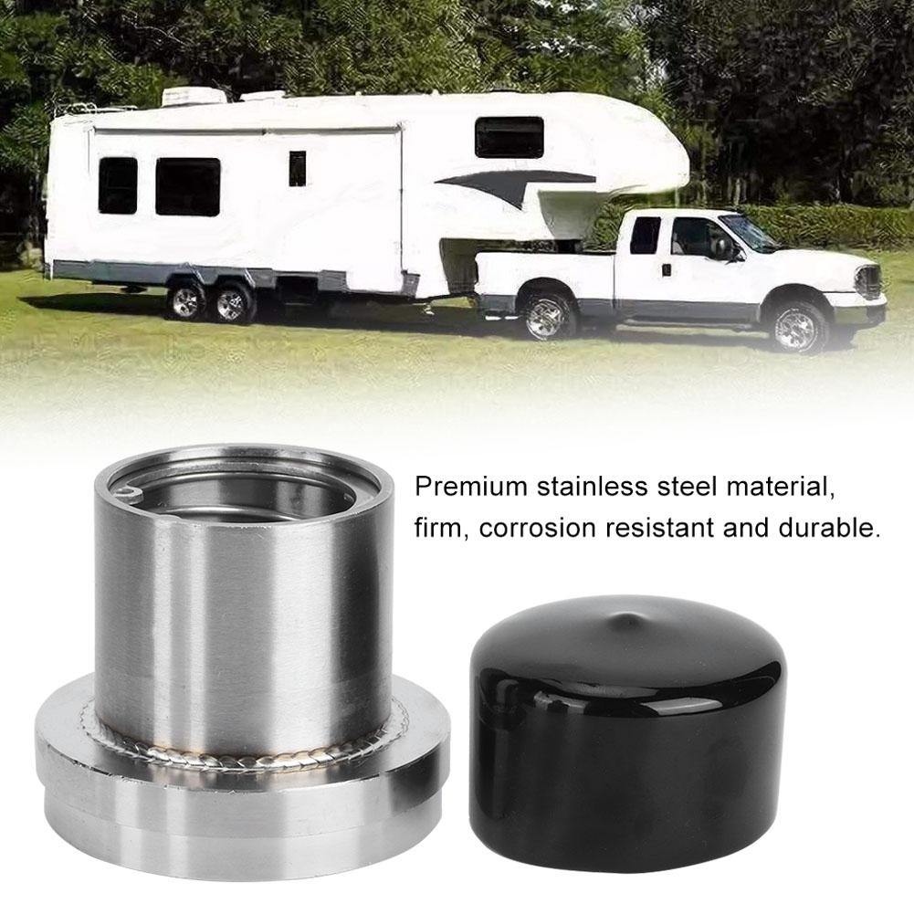 4pcs 2.717in Stainless Steel Trailer Bearing with Protective Buddy Bra Replacement