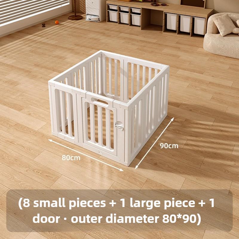

Height 60cm Pet Fence Isolation Washable Small Dog House Indoor Dog Cage Anti-Jailbreak Fence Teddy Safety Protection Dog Cage