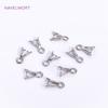 18K Gold Plated Brass Pendant Clasps Pinch Clip Bail Hooks Connector,Pinch Pendant Bail,Jewelry Making Supplies Wholesale