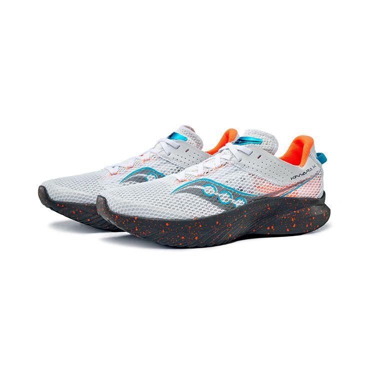 SAUCONY Kinvara 14 Men's White Agave Gravel Low Top Running Sneakers S20823-85