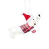 Christmas Tree Hanging Ornament with Dressed for Holiday Home Decoration