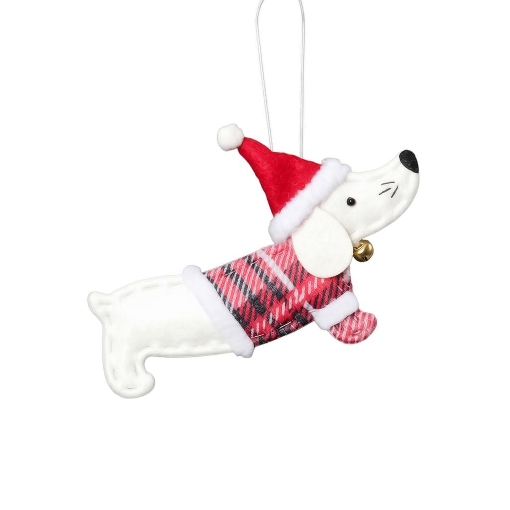 Christmas Tree Hanging Ornament with Dressed for Holiday Home Decoration