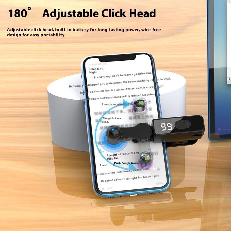 Fully Automatic Intelligent Clicker, Mobile Phone Touch Screen Silent Continuous Clicker, Live Broadcast Assistant, Universal Screen Tapping Tool