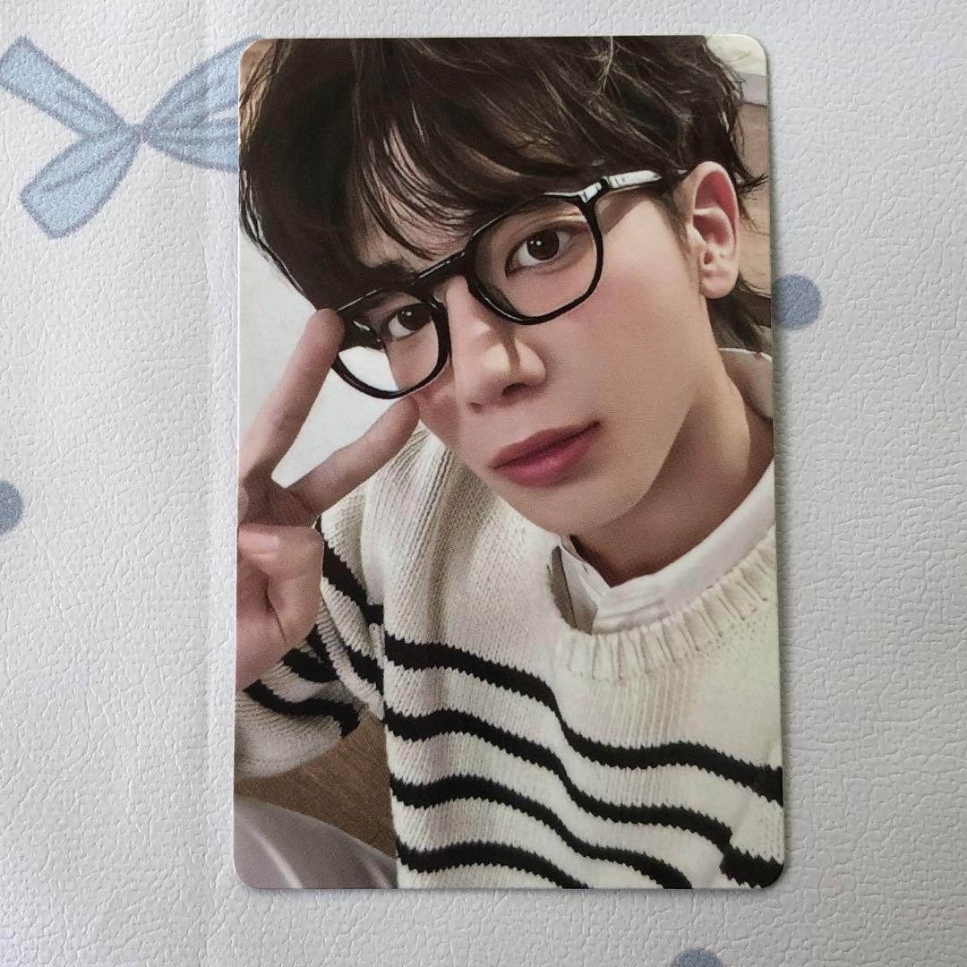 

[USED] TXT Taehyun New Membership Introduction Bonus FC Fan Club Trading Card