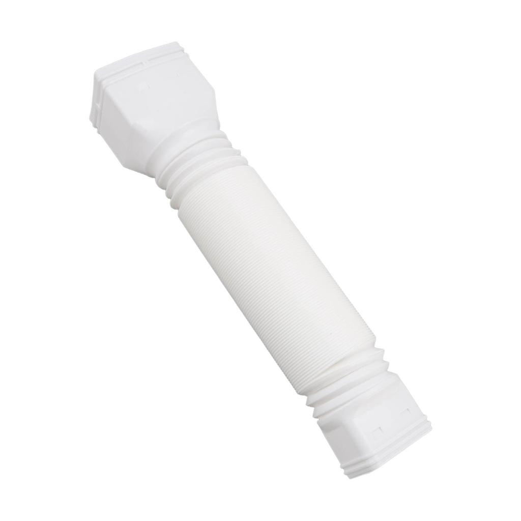 Downspout Extender Retractable Rain Gutter Drainage Pipe Down Spout Drain Extensions White