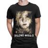 Chalk Scribbles In Silent Hill  Remake  Men T Shirts  Novelty Tees Short Sleeve O Neck T-Shirt Cotton Gift Idea Clothes