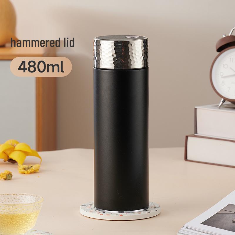316 Stainless Steel Insulated Magnetic Bubble Tea Cup - High-Grade, Large Capacity Business Gift