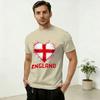 Humorous Soccer Football- England Heart Fan 2026 T-Shirts for Unisex Crew Neck Cotton T Shirts  Short Sleeve Plus Size Clothing