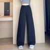 Women's Spring Wide-Leg Cargo Pants - Old Money Style with Relaxed, Curved Fit