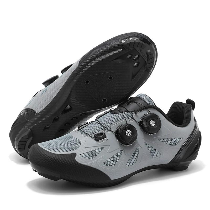 Unisex Cycling Shoes Road Mountain Bikes Stiff Sole Clipless Compatible Lightweight Performance Footwear