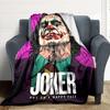 1pc Joker Flannel Throw Blanket Lightweight Soft Warm All Season Blanket for Sofa, Bed, Travel, Camping L1024218
