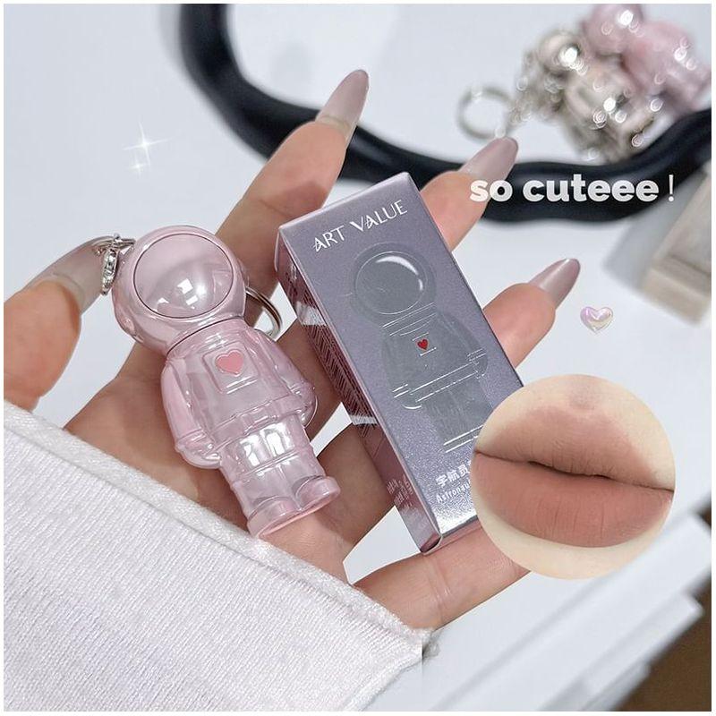 Art Value - Astronaut Keychain Matte Naked Lip Mud - 6 Colors