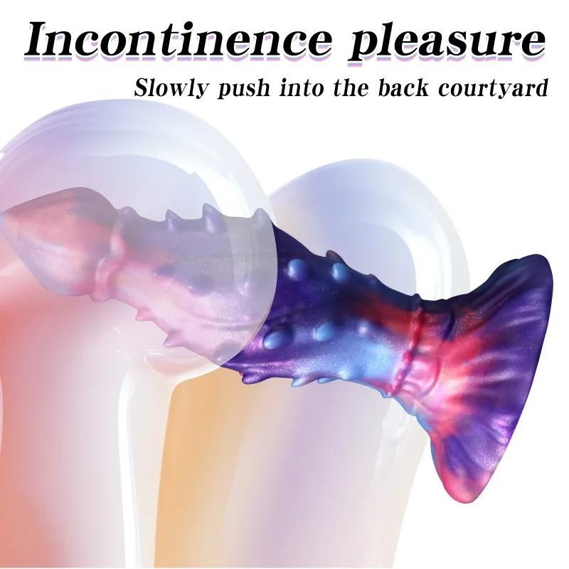 Thorny Anal Dildo   Anal Plug Sex Toys 18+ Huge Butt Plug Analplug Monster Dildo G-spot Stimulator Prostate Massage Fake Dildo