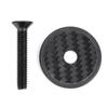 Carbon Fiber Bicycle Stem Headset Top Cap with Screw for Mountain Bike