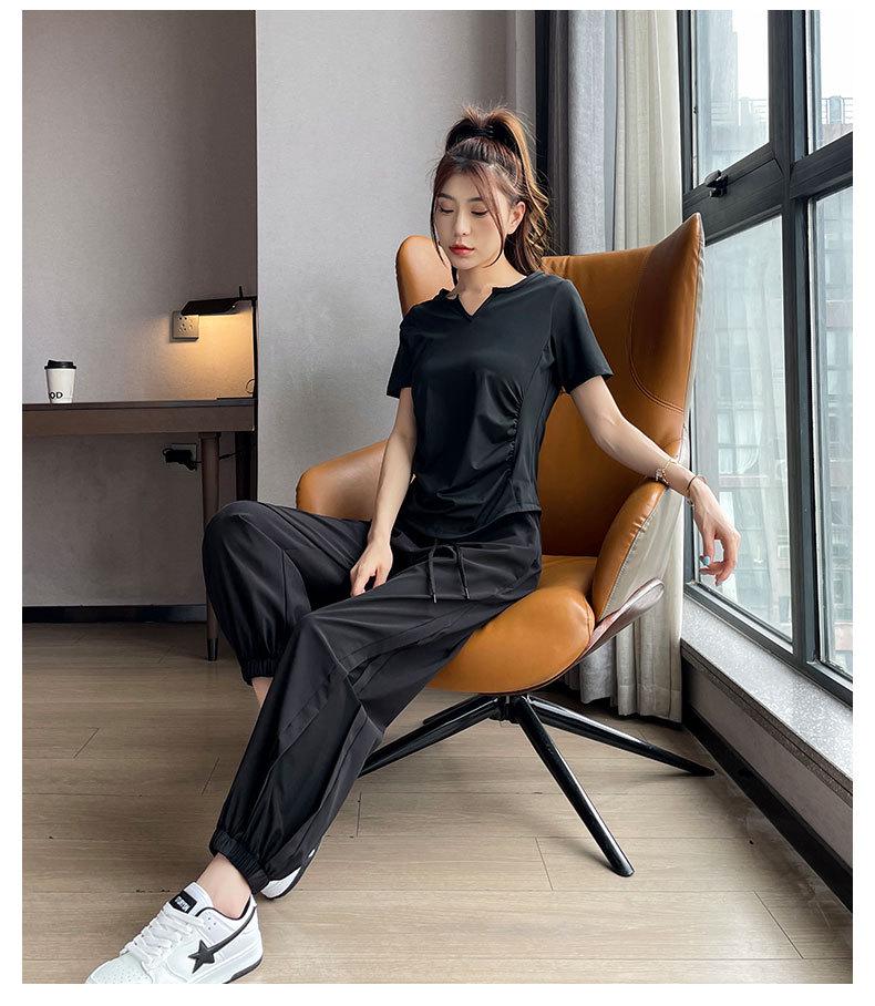 2025 Damen Schnelltrocknendes Sportbekleidungsset: Sommer Wander- & Fitness-Outfit