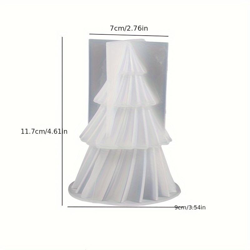 Kerstboom Kaars & Vorm Set DIY Siliconen Mallen voor Kaarsen Zeep Gips Vakantiecadeaus met Afgewerkte Kaarsen