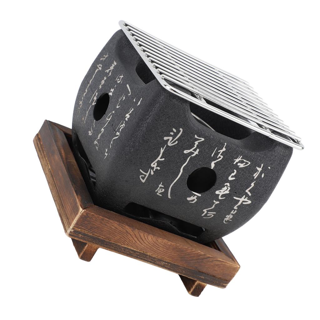 Japanese Script Food Charcoal Stove Multi Functional Fast Heating   Portable Barbecue Stove for Grilling Family