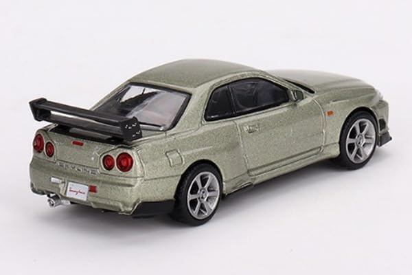 MINI GT Nissan Skyline R34 Tommy Kaira Millennium Jade drive Finished product 1/64 GT-R R-z Right-hand