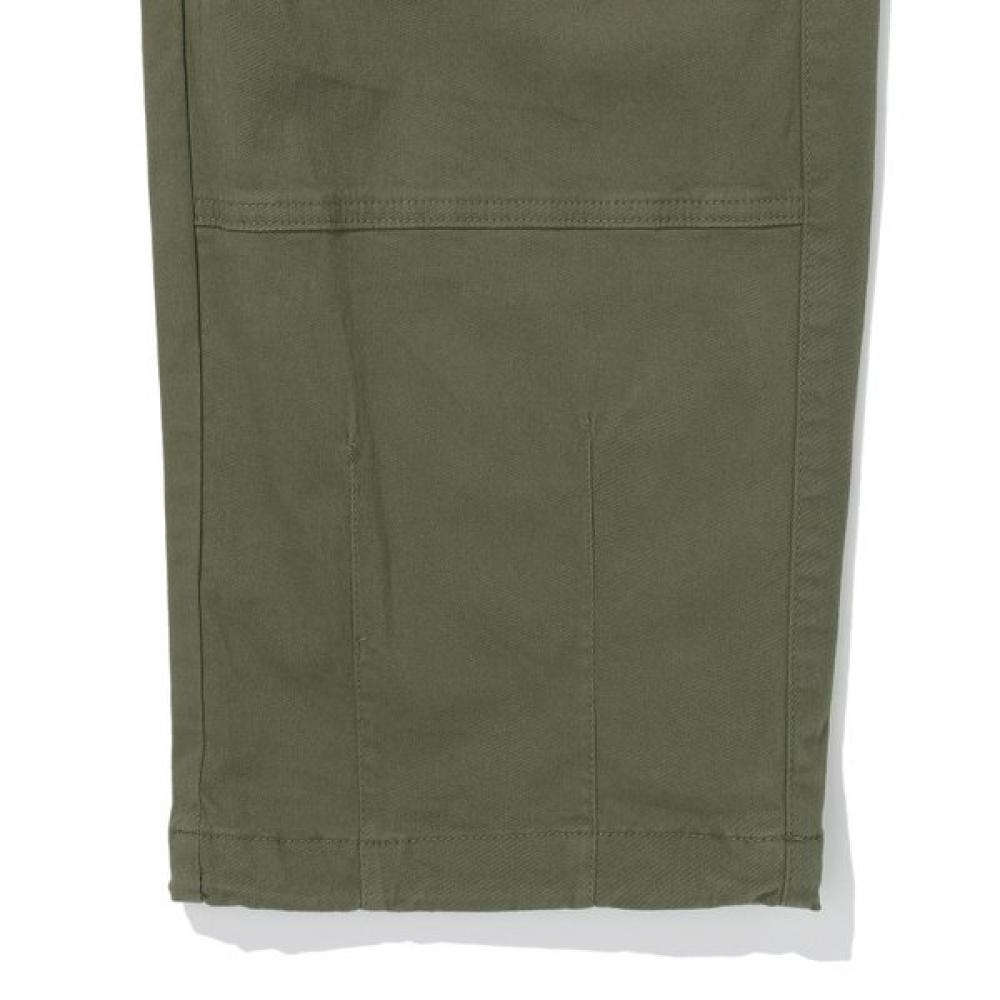Bluetail Khaki Barrel Baggy Fit Woven Pants Aab1pt06kk