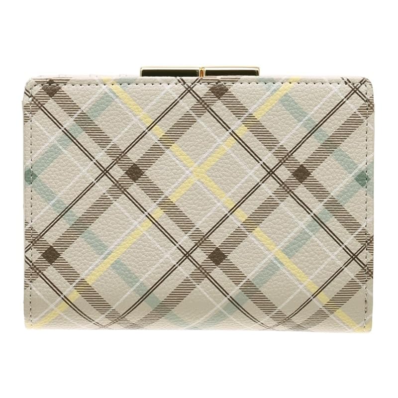 [ONLYOU] Andschouette &chouette samantha thavasa samantha thavasa Metallbeschläge Beutel Kappe Faltbrieftasche Brieftasche Bifold Bifold Plaid Muster Damen