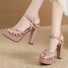 Sapatos de mulher – Sandálias de salto