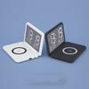 Intelligent Recognition Wireless Charger Alarm Clock Temperature Display Smart Digital Alarm Clock Plastic LED Mirror