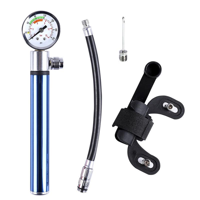 Lishi HW22 Mini Bicycle Air Pump with Gauge