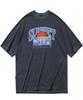 CPGN STUDIO Sunset Running Pigment Short Sleeve Tee Dark Blue