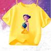 Camiseta Infantil Kpop Verão Caçadores de Demônios ZOEY Desenho Animado Menina Menino Camiseta Quente Estampa de Filme Fofa Baby Tee Roupa de Fã