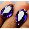 Natural Purple Tanzanite Loose Gemstone 15.85 Ct Pear Cut for Jewelry Making and Gem Collections