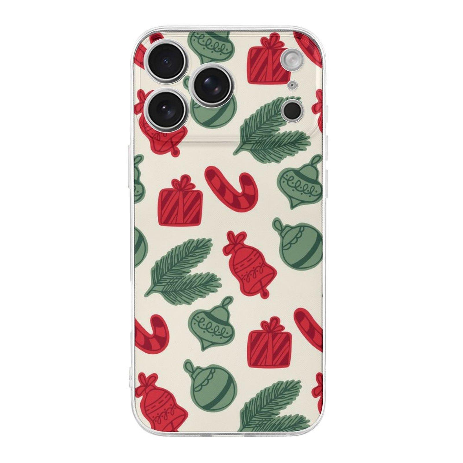 

1 Pack For Iphone 17/17Air/17Pro/17ProMax TPU Shockproof Case Featuring Anti-Slip Texture, Durable Edges And Light Protective Comfort IPHONE-17ProMax белый