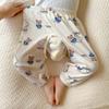 Summer Baby Open Crotch Pants Thin Mosquito Proof Breathable Long Trousers For Potty Training Boys And Girls