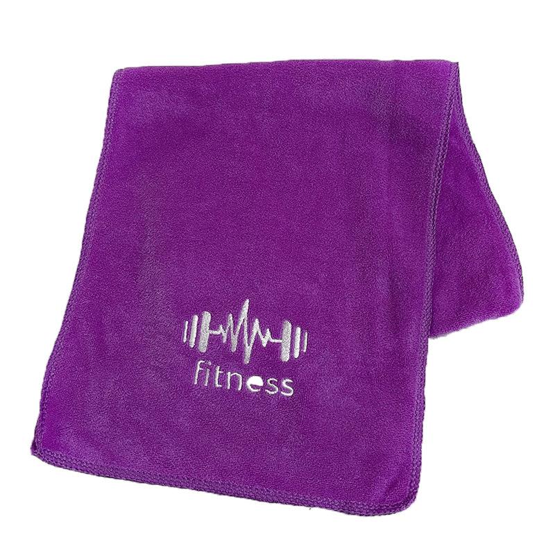 1PC Unisex Grey High Absorbency Quick Dry Gym Towel for Basketball Running Fitness Workouts - Sweat Performance Sport Mat