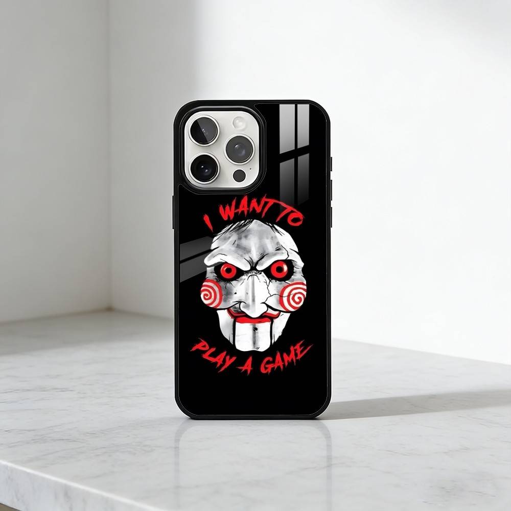 

The Puppet B-Billy S-Saw-w Phone Case For iPhone17,16,15,14,13 Plus,Pro Max Magnetic For Magsafe Wireless Charging iPhone14PRO